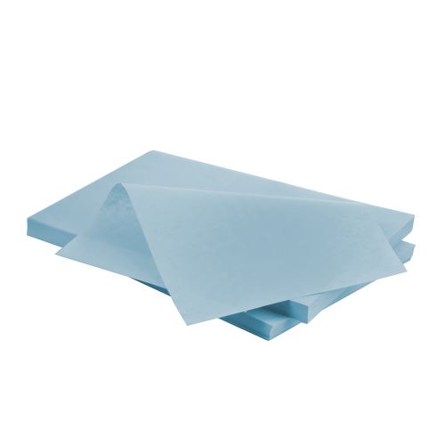 PAPEL COPIA CELESTE PAQ/100