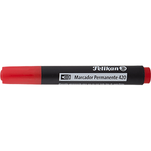MARCADOR PERMANENTE ROJO PELIKAN