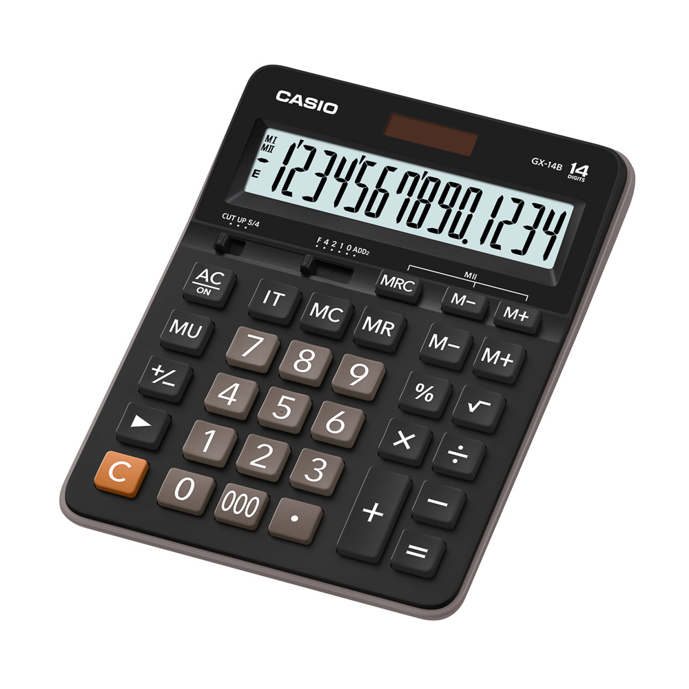 CALCULADORA P/ESCRITORIO CASIO GX14B W 