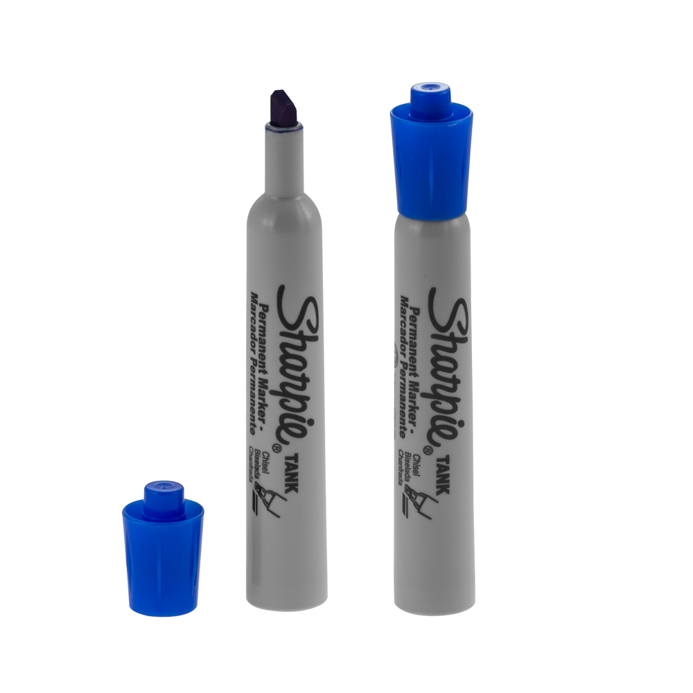 MARCADOR PERMANENTE SHARPIE TANK AZUL