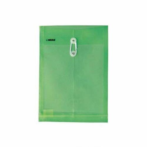 SOBRE PLASTICO CON PITA CARTA SHAV VERDE