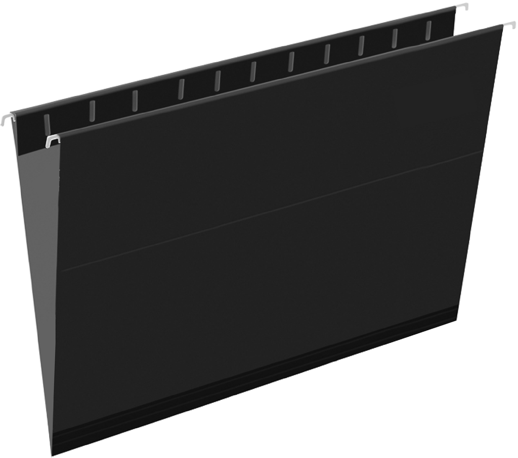 FOLDER COLGANTE T/OFICIO NEGRO CAJA/25