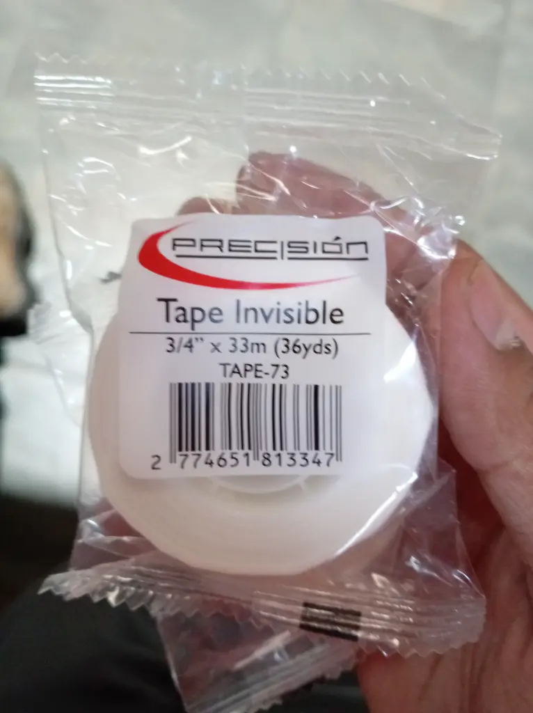 TAPE ADHESIVO INVISIBLE 19MM X 32.9M