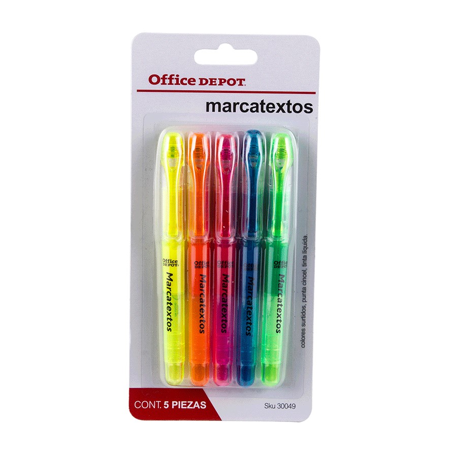 MARCATEXTOS OFFICE DEPOT P/5 11225