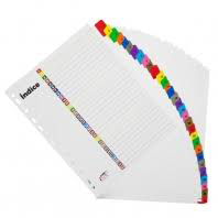 SEPARADORES T/CARTA FAST 1-31