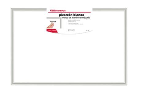 PIZARRON BLANCO 0.90X1.20