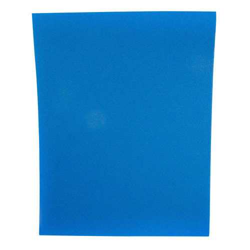 HOJAS FOAMY T/CARTA  AZUL PAQ/25