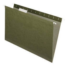 FOLDER COLGANTE T/OFICIO VERDE MUSGO C/25
