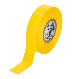 CINTA DE AISLAR DE 18 M X 19 MM AMARILLA, TRUPER 12503