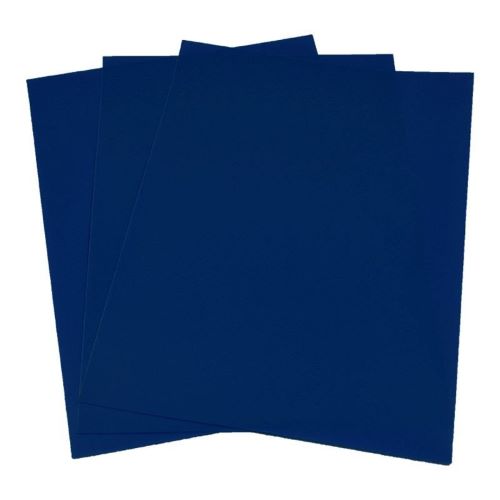 PASTA P/ENCUADER PLÁST LISA AZUL 