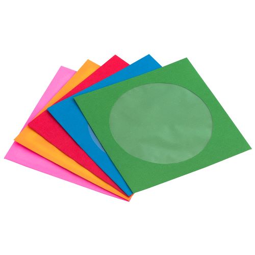SOBRE PARA CDS DE COLORES