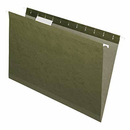FOLDER COLGANTE T/CARTA VERDE MUSGO 