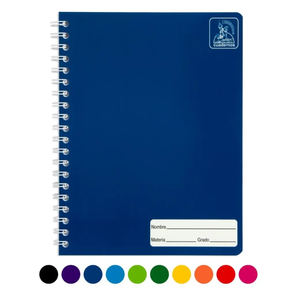 CUADERNO DOBLE ANILLO CONQUISTADOR 100 H C/LINEAS