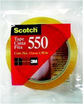 TAPE SCOTCH 550 12 MM X 50 MTS