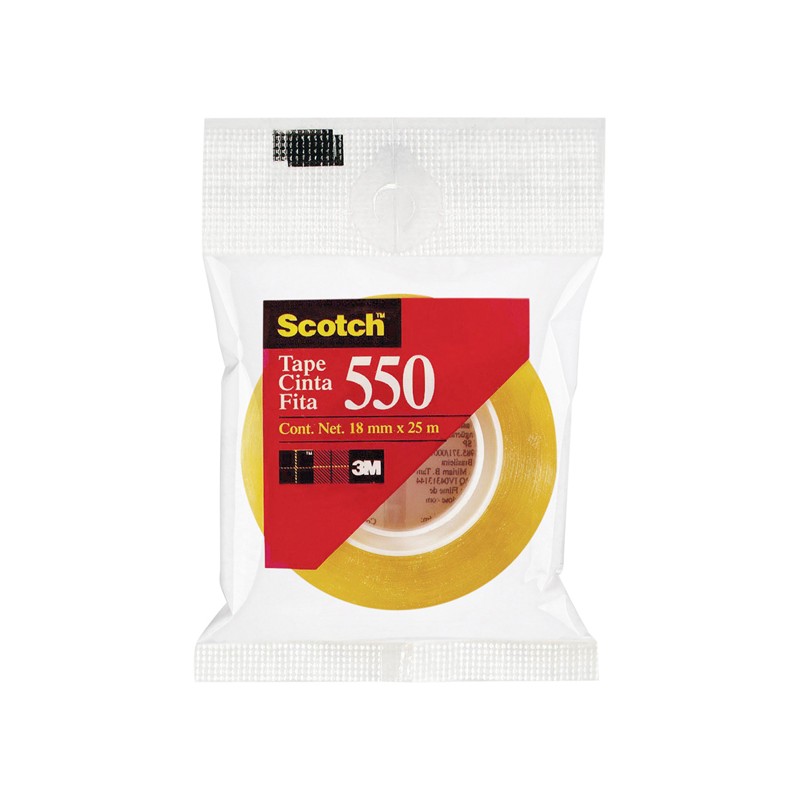 TAPE SCOTCH 550 1/2 X 25 MM
