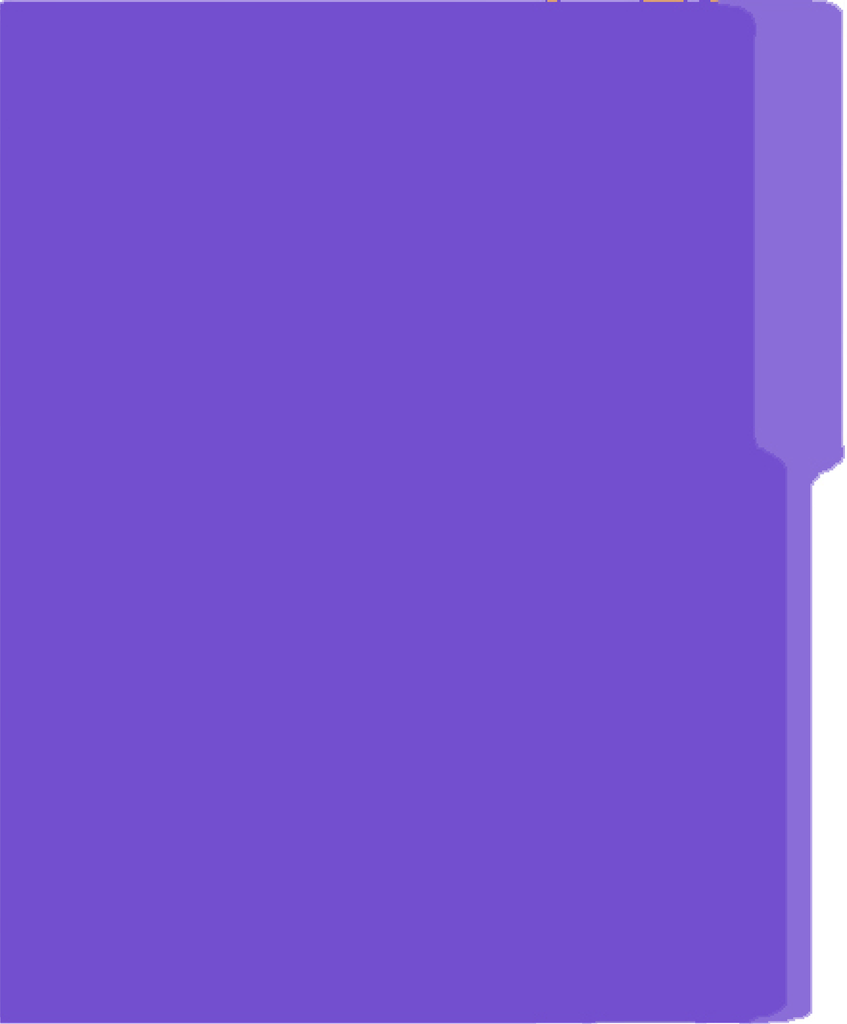 FOLDER INTERIOR CARTA COLOR MORADO