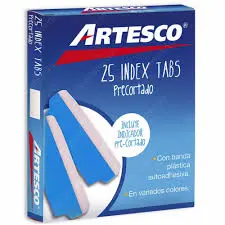 DESCONTINUADO INDEX TABS AUTO ADHESIVO COLOR AZUL