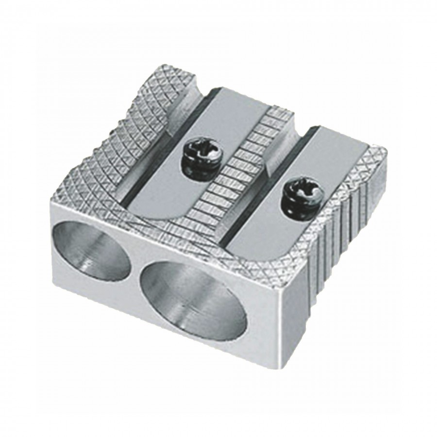 SACAPUNTAS DE METAL 2BLE AGUJERO/LAPIZ G
