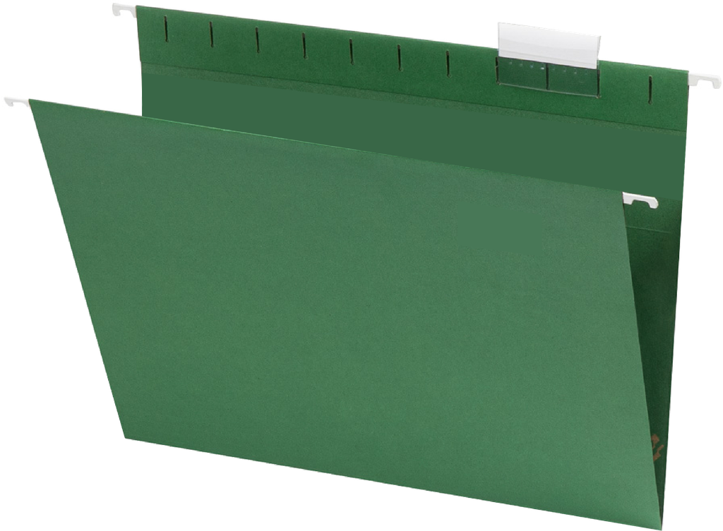 FOLDER COLGANTE CARTA VERDE C/25
