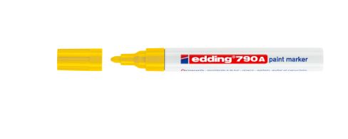 MARCADOR PERMANENTE GRUESO EDDING AMARILLO 790