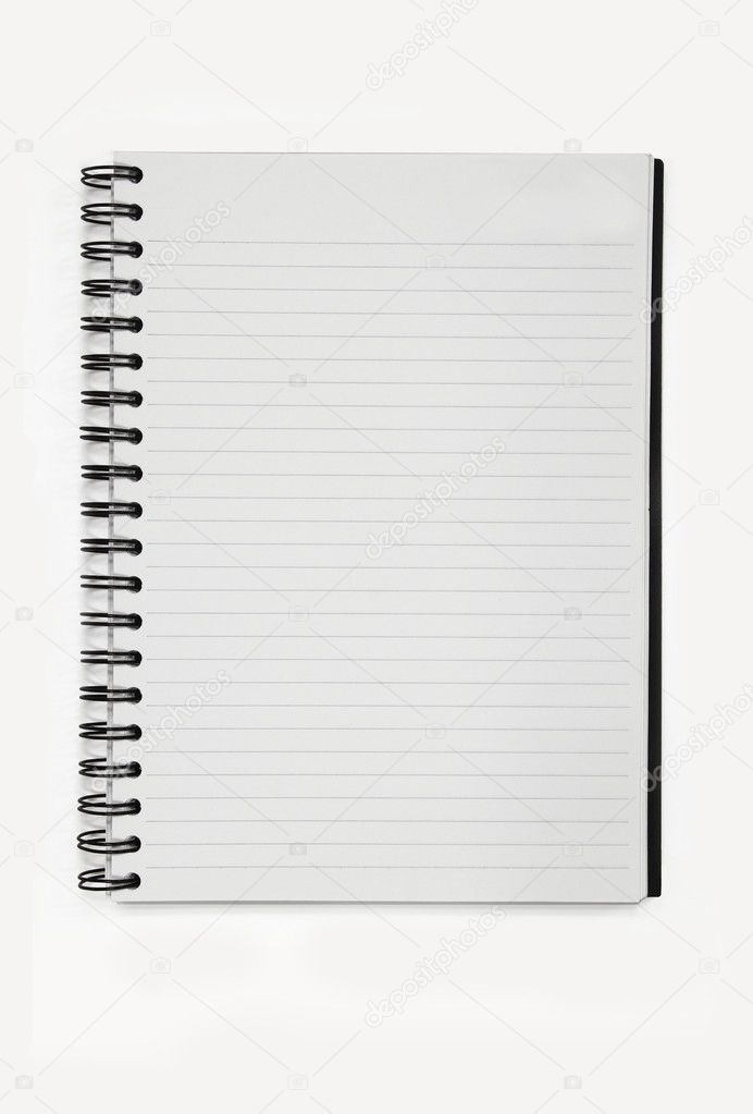 CUADERNO CON LINEAS ESPIRAL 100 HOJAS