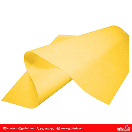 PAPEL DE CHINA  AMARILLO FUERTE
