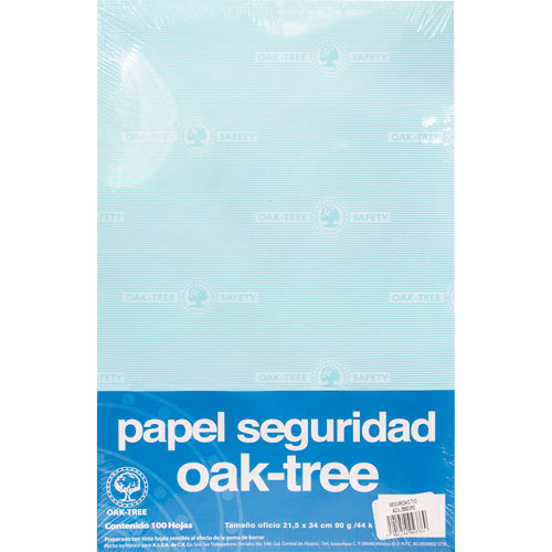 PAPEL SEGURIDAD TAMAÑO OFICIO