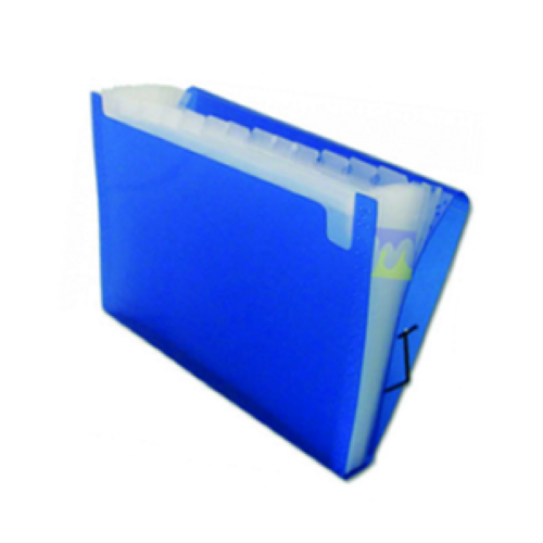 ARCHIVADOR PLASTICO T/CARTA 12 SEPARACIONES