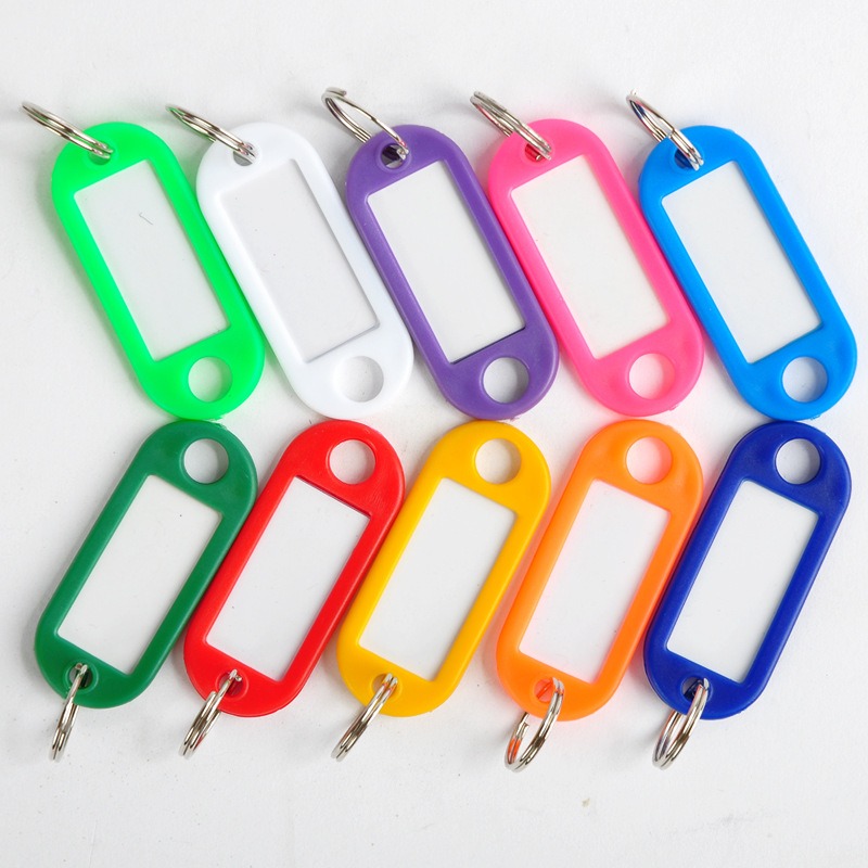 LLAVERO PLASTICO COLORES