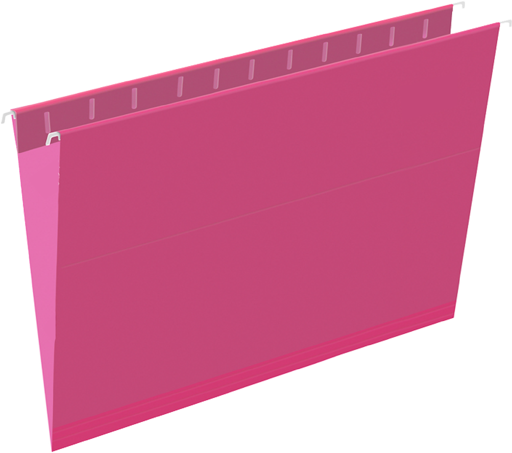FOLDER COLGANTE T/OFICIO ROSADO CAJA/25