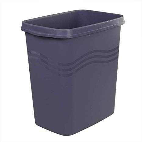 BASURERO PLASTICO P/OFICINA AZUL VANITY 
