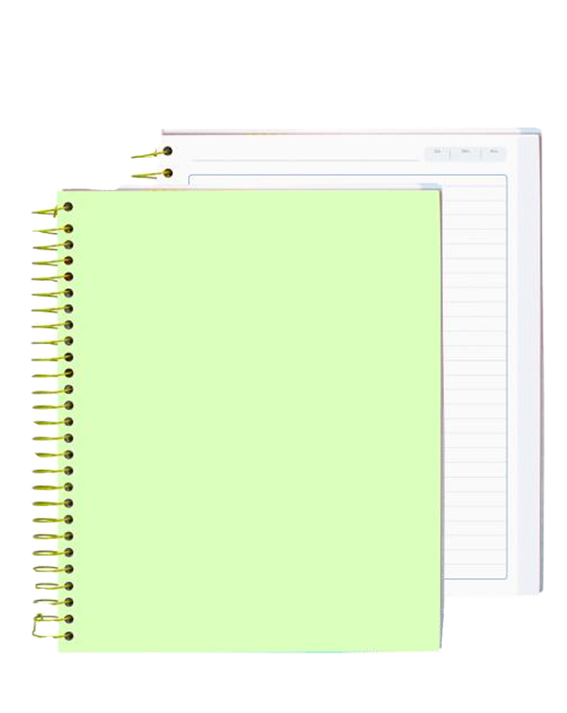 CUADERNO  ESPIRAL  1/2 CARTA LÍNEAS #2 (05728-R)