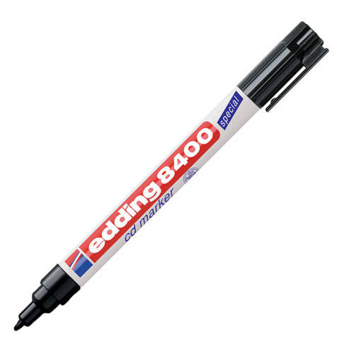 MARCADOR NEGRO PARA CD