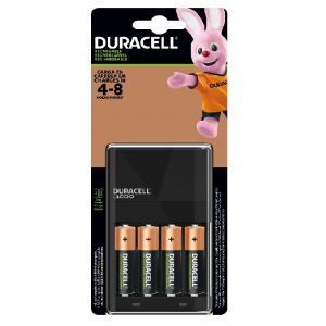 KIT BATERIAS RECAR. AA DURA/CARGADOR 