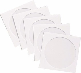 SOBRES BLANCOS PARA CDS C/50