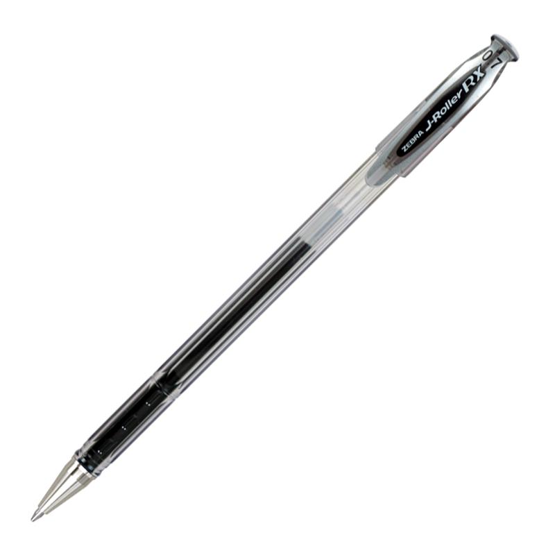 BOLIGRAFO ZEBRA 8000 J-ROLLER RX 0.7 NEGRO
