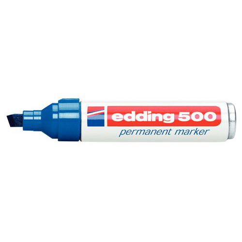 MARCADOR PERMANENTE AZUL EDDING # 500