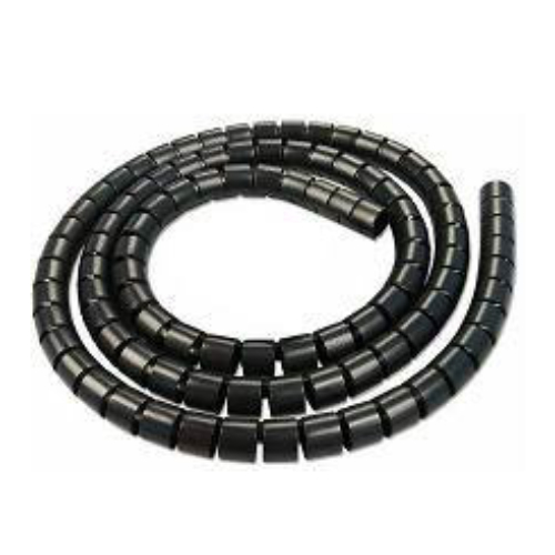 ESPIRAL PLASTICO NEGRO 1"