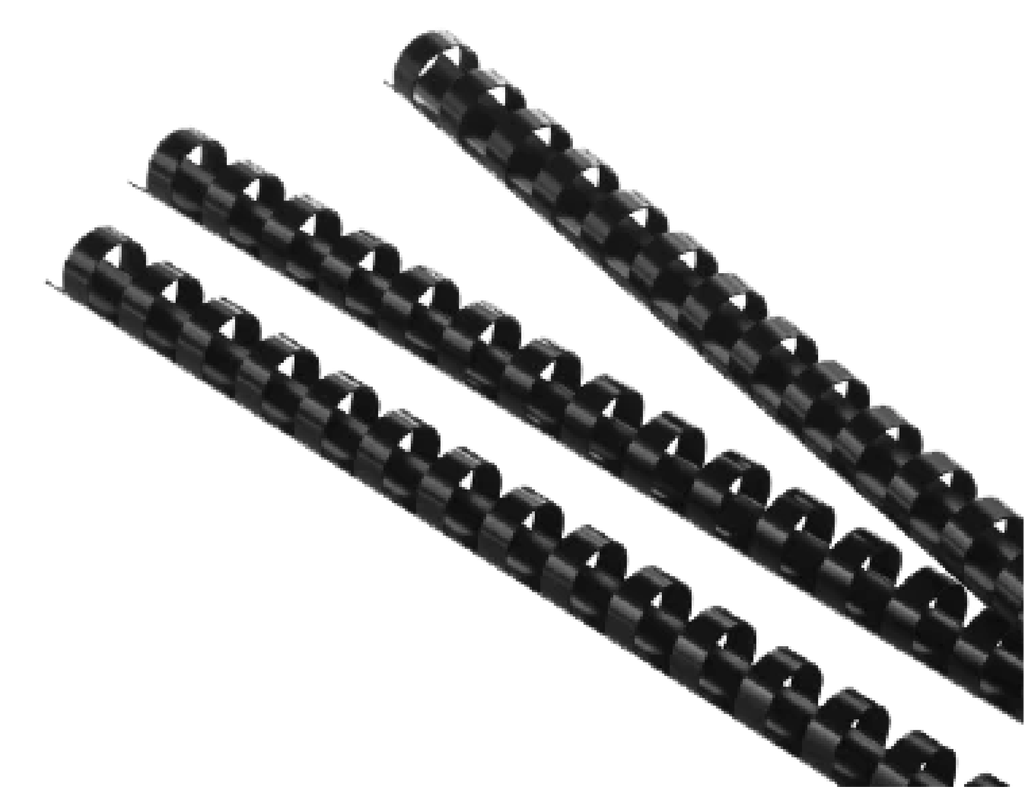 ESPIRAL PLASTICO NEGRO 9/16"