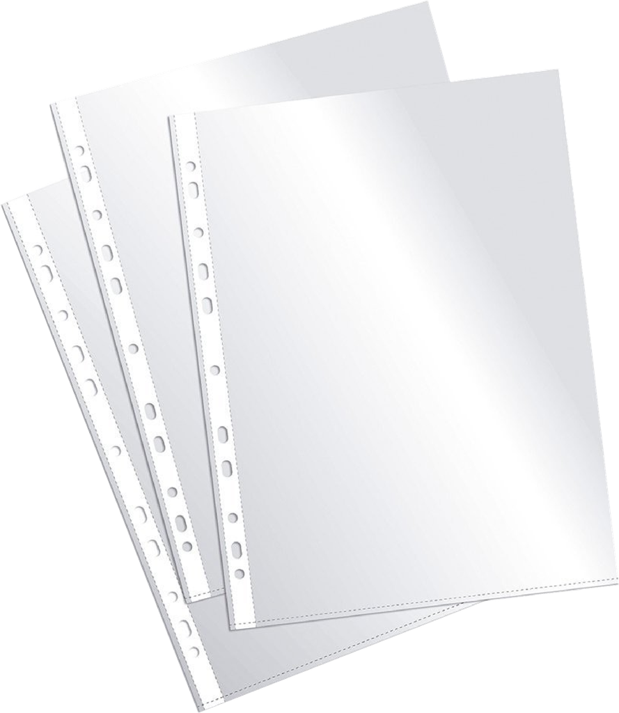 FUNDAS PLASTICAS LEITZ CARTA  MULTIPERF.
