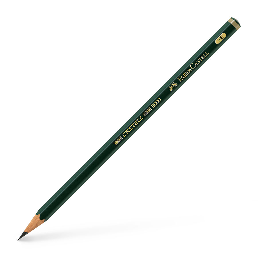 LAPIZ PARA DIBUJO FABER CASTELL 9000 2H