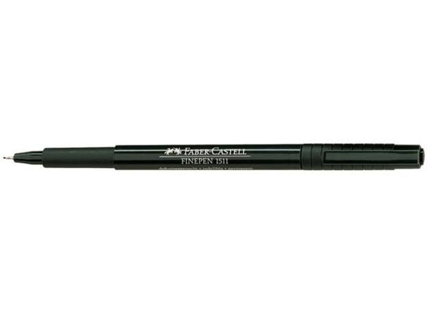 MARCADOR FABER CASTELL FINE PEN 1511 NEGRO (00485-N)