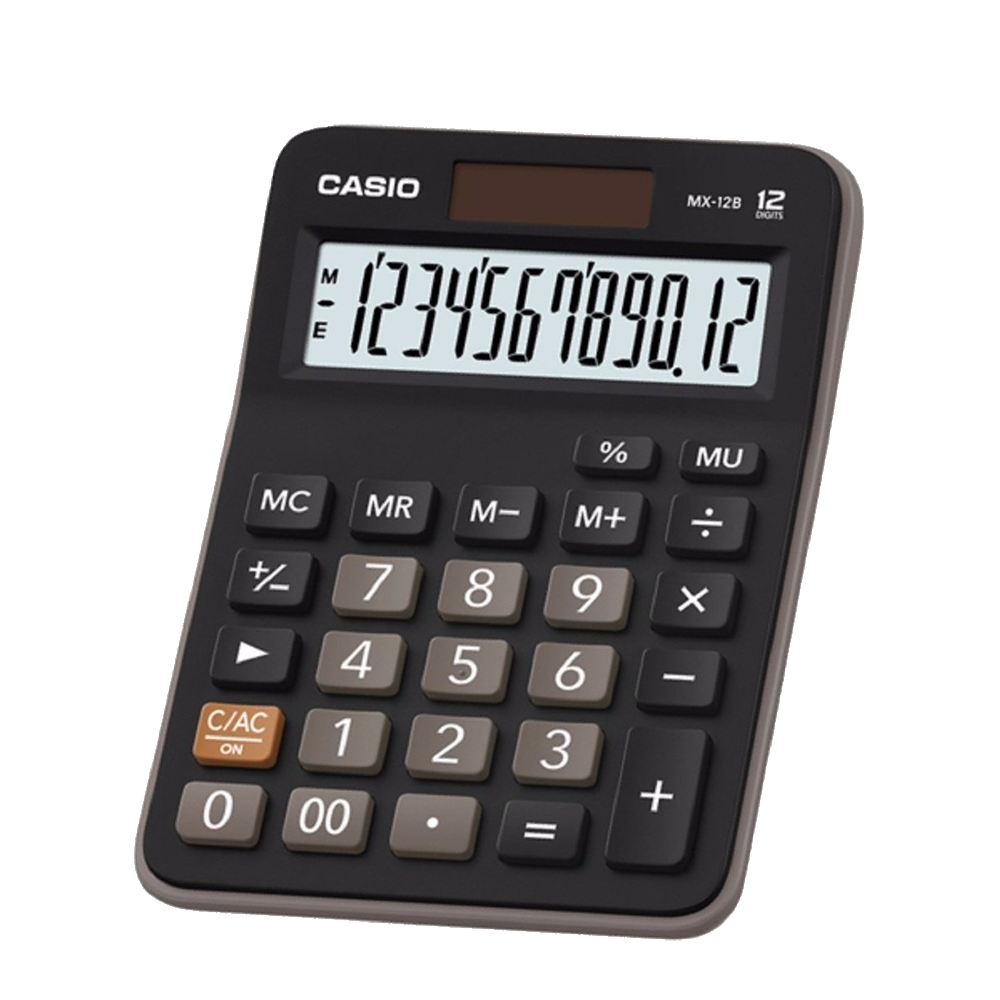 CALCULADORA CASIO MX-12B-BK (11558)