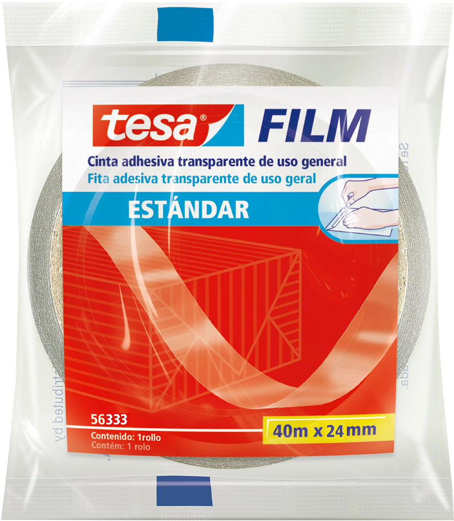 TAPE 24MM X 40M TESA STANDARD FILM 56333