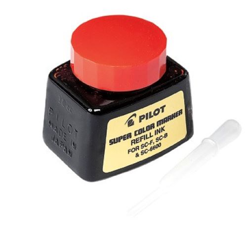 TINTA PERMANENTE ROJO PILOT