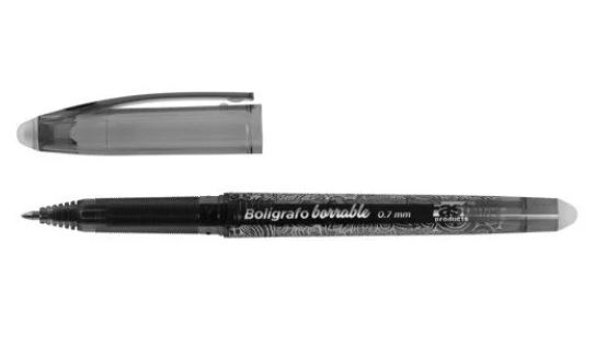 BOLIGRAFO BORRABLE FAST NEGRO 0.7MM