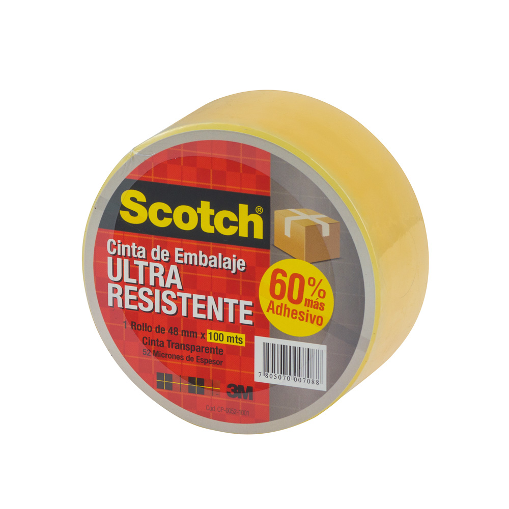 CINTA EMPAQUE SCOTCH 2X109 TRANSPARENTE