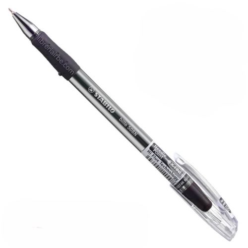BOLIGRAFO PUNTO FINO NEGRO STABILO 508