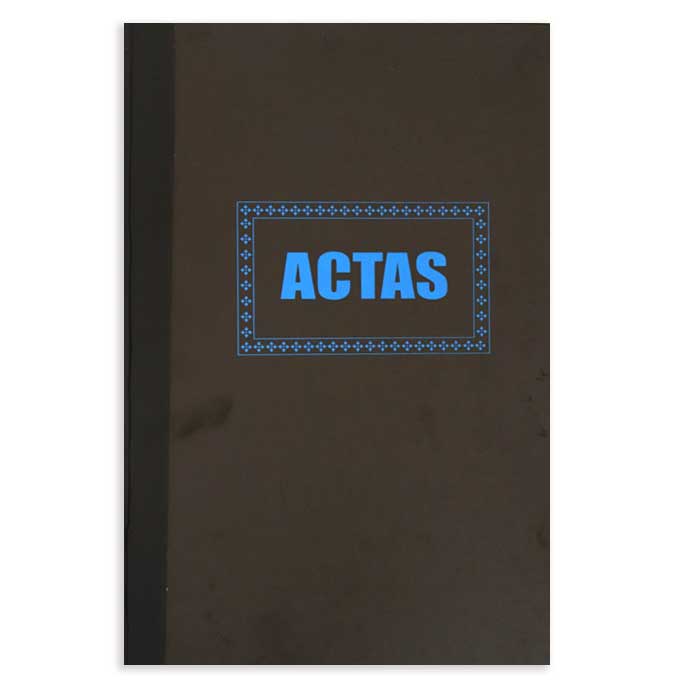 LIBRO DE ACTAS DE 500 HOJAS