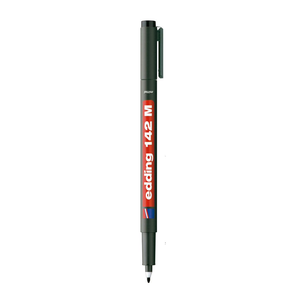 MARCADOR EDDING NEGRO 142-M ACETATO